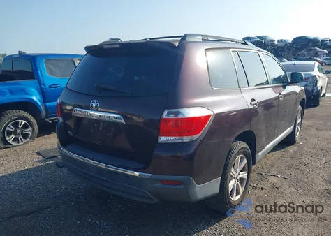 2012 Toyota Highlander из США, поврежденный, VIN 5TDZA3EH7CS019568